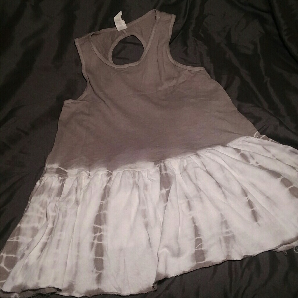 Freeloader tie died dress